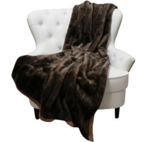 Vanity Living Home Other - Luxury Faux Fur Weighted-Style Throw